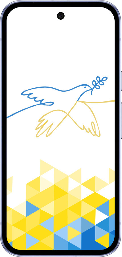 Силиконовый чехол Птица мира для Google Pixel 9A - 5231u-3899 изображение 