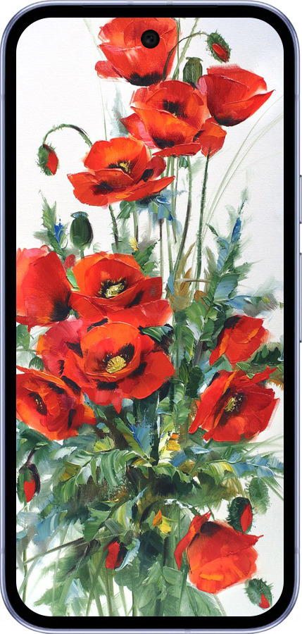 Силиконовый чехол Маки для Google Pixel 9A - 523u-3899 изображение 