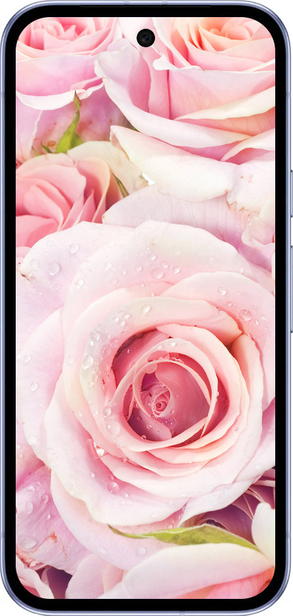 Силіконовий чехол Троянди для Google Pixel 9A - 525u-3899 изображение 