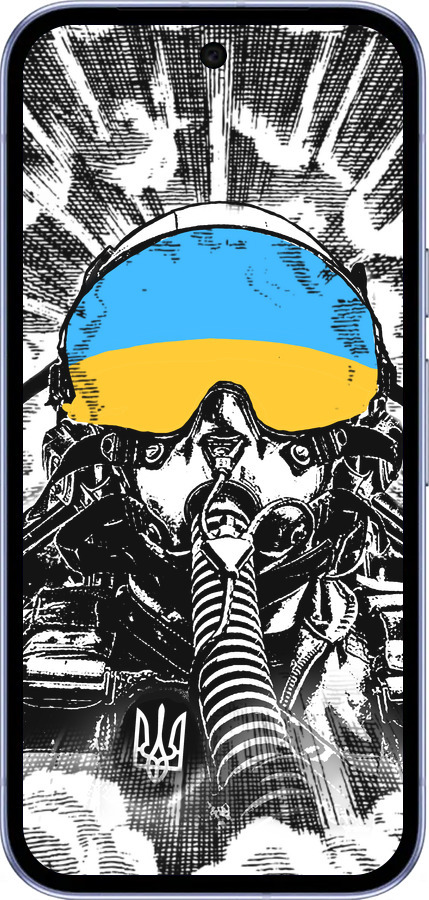 Силиконовый чехол Призрак Киева v3 для Google Pixel 9A - 5307u-3899 изображение 