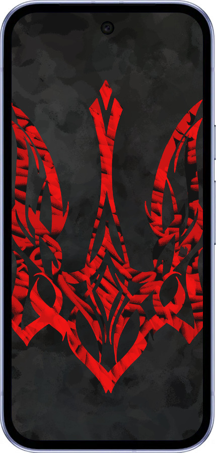 Силиконовый чехол Герб Украины v4 для Google Pixel 9A - 5319u-3899 изображение 