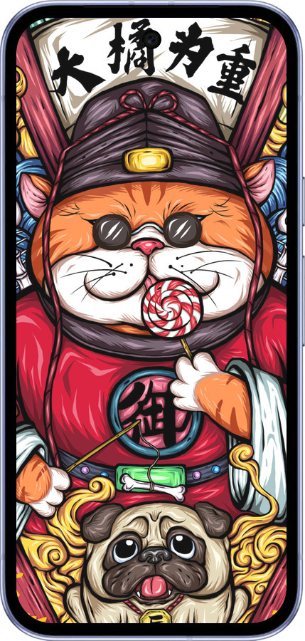 Силиконовый чехол № 5341 для Google Pixel 9A - 5341u-3899 изображение 