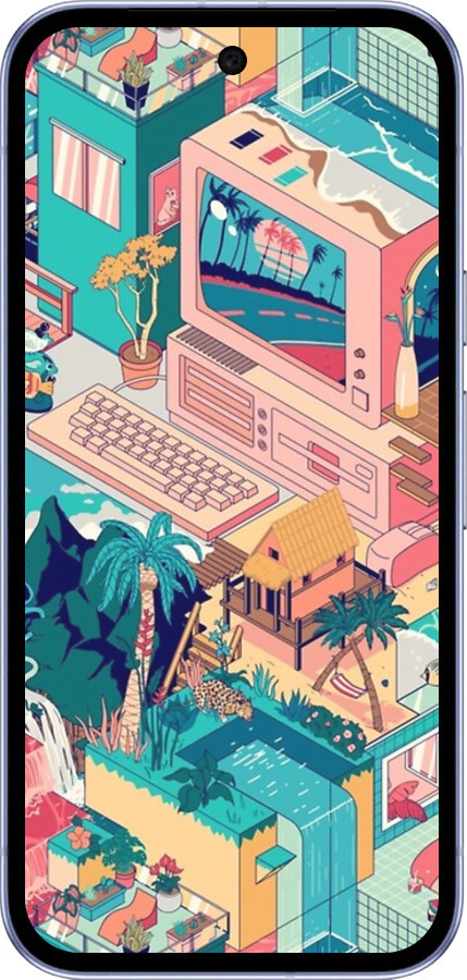 Силиконовый чехол № 5393 для Google Pixel 9A - 5393u-3899 изображение 