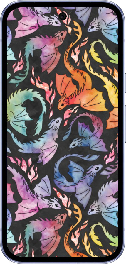 Силиконовый чехол № 5416 для Google Pixel 9A - 5416u-3899 изображение 