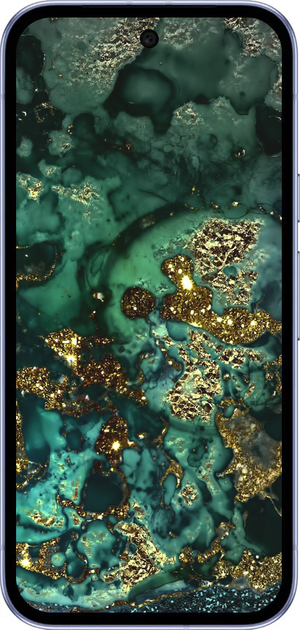 Силиконовый чехол Мрамор золото богатство для Google Pixel 9A - 5419u-3899 изображение 