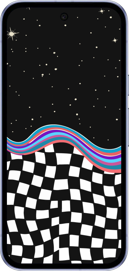 Силиконовый чехол Абстрактный космос для Google Pixel 9A - 5512u-3899 изображение 