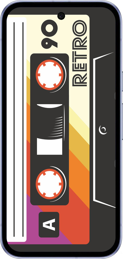 Силиконовый чехол Кассета с90 v4 для Google Pixel 9A - 5532u-3899 изображение 