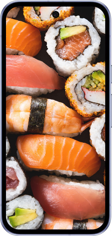 Силиконовый чехол Суши v3 для Google Pixel 9A - 5540u-3899 изображение 