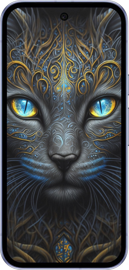 Силиконовый чехол Кошка для Google Pixel 9A - 5548u-3899 изображение 