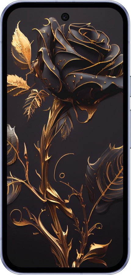 Силиконовый чехол Роза 3 для Google Pixel 9A - 5552u-3899 изображение 