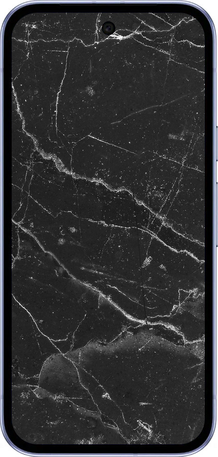 Силіконовий чехол Чорний мармур v2 для Google Pixel 9A - 5568u-3899 изображение 