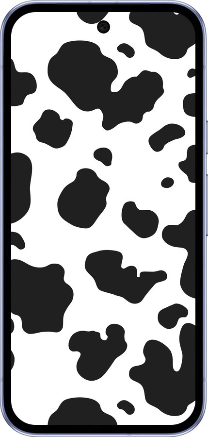 Силиконовый чехол Шкура коровы для Google Pixel 9A - 5576u-3899 изображение 