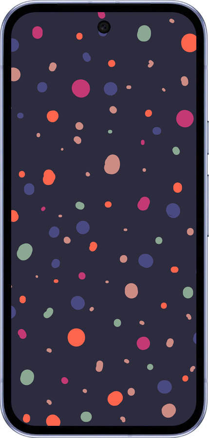 Силиконовый чехол Горошек v2 для Google Pixel 9A - 5599u-3899 изображение 