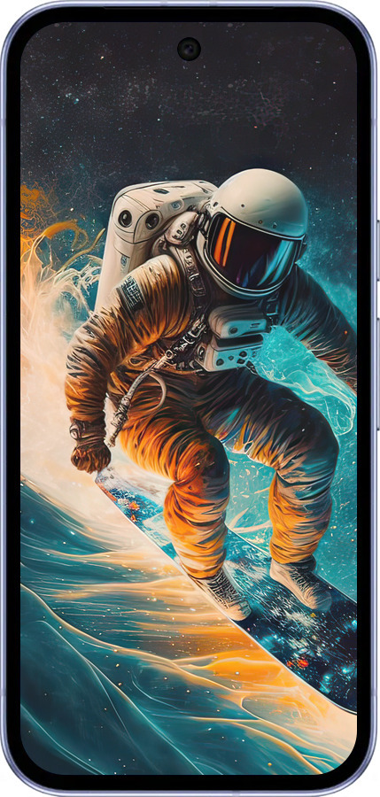 Силіконовий чехол Сноубордист для Google Pixel 9A - 5604u-3899 изображение 