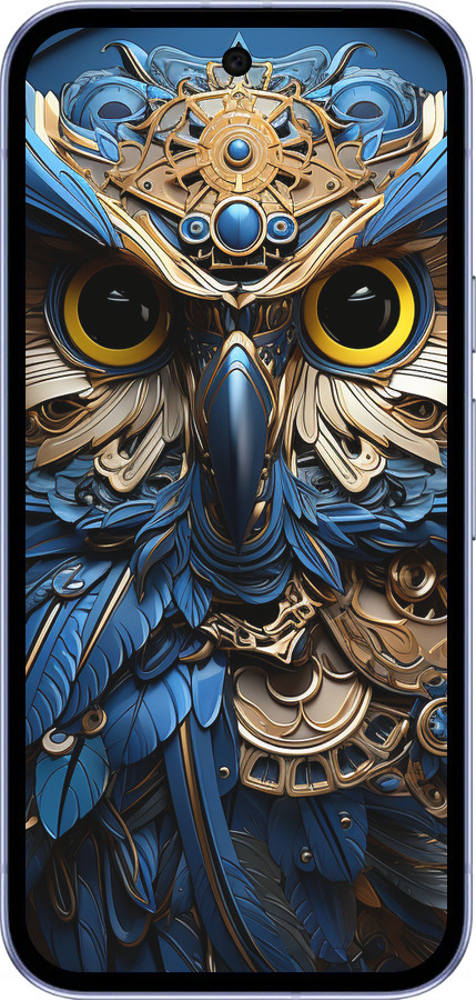 Силиконовый чехол Сова v2 для Google Pixel 9A - 5649u-3899 изображение 