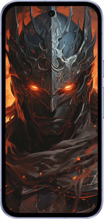 Силиконовый чехол Темный рыцарь для Google Pixel 9A - 5650u-3899 изображение 