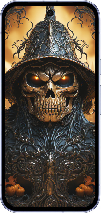 Силиконовый чехол Череп 2 для Google Pixel 9A - 5652u-3899 изображение 