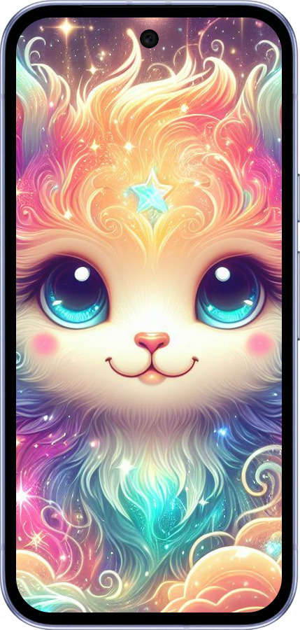 Силиконовый чехол Сказочный котенок для Google Pixel 9A - 5813u-3899 изображение 