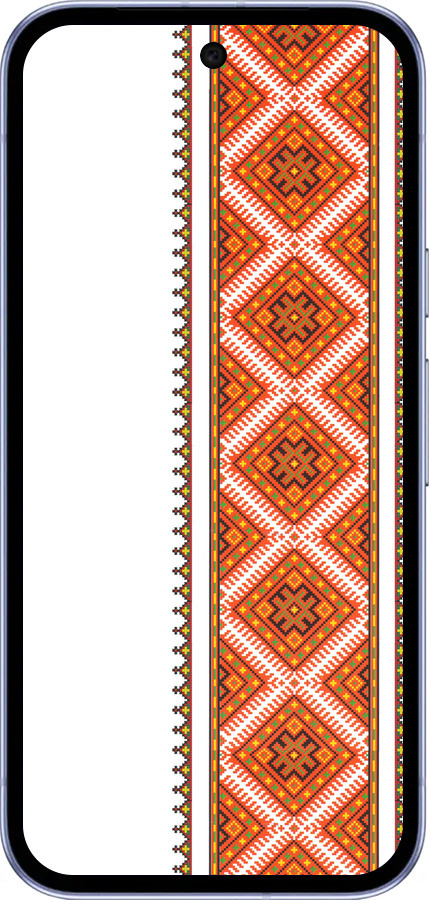 Силиконовый чехол Вышиванка 25 для Google Pixel 9A - 593u-3899 изображение 