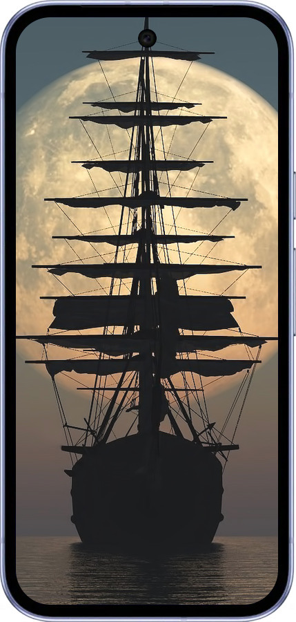 Силиконовый чехол Корабль для Google Pixel 9A - 5998u-3899 изображение 