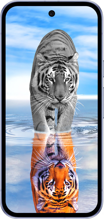 Силиконовый чехол Тигр для Google Pixel 9A - 6016u-3899 изображение 