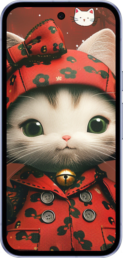 Силиконовый чехол Sweet Hello Kitty для Google Pixel 9A - 6035u-3899 изображение 