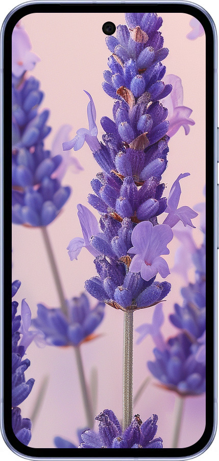 Силиконовый чехол Лаванда для Google Pixel 9A - 6037u-3899 изображение 