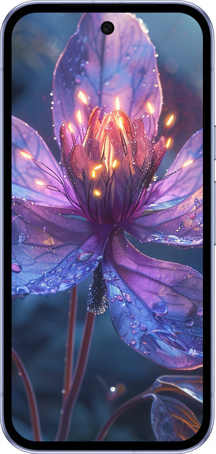 Силиконовый чехол Магический цветок для Google Pixel 9A - 6038u-3899 изображение 