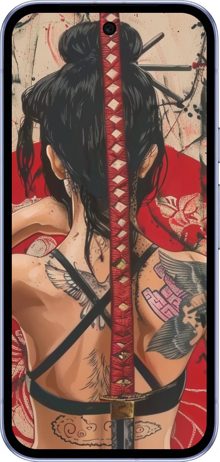 Силіконовий чехол Таємниця катани для Google Pixel 9A - 6074u-3899 изображение 