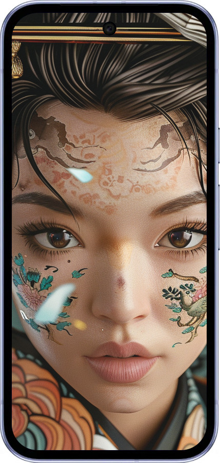 Силиконовый чехол Взгляд души самурая для Google Pixel 9A - 6076u-3899 изображение 