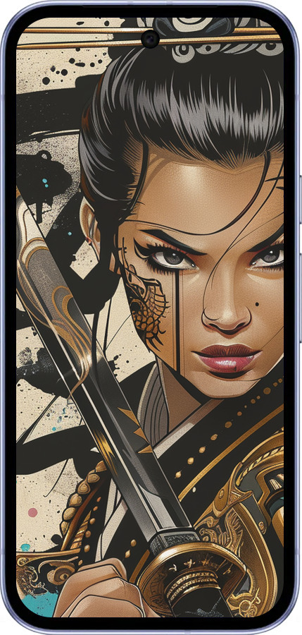 Силиконовый чехол Воительница ветров для Google Pixel 9A - 6077u-3899 изображение 