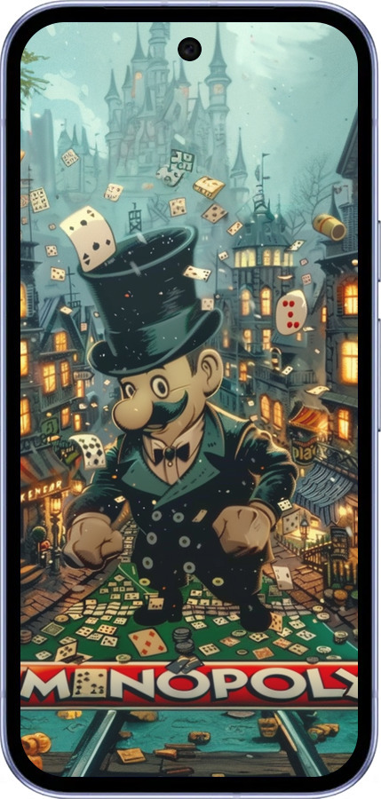 Силиконовый чехол Сказочный Monopoly для Google Pixel 9A - 6086u-3899 изображение 