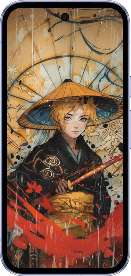 Силиконовый чехол Самурайская отвага для Google Pixel 9A - 6115u-3899 изображение 