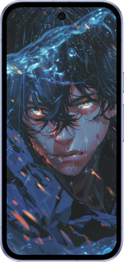 Силиконовый чехол Satoru Gojou для Google Pixel 9A - 6128u-3899 изображение 