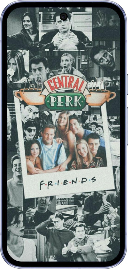 Силиконовый чехол Друзья для Google Pixel 9A - 6276u-3899 изображение 