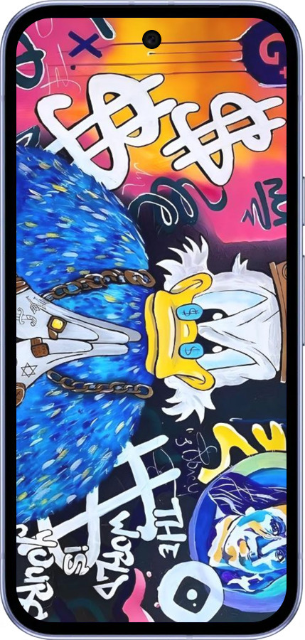 Силиконовый чехол Скрудж 2 для Google Pixel 9A - 6285u-3899 изображение 