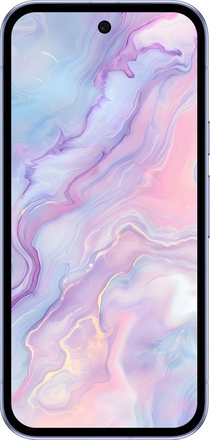 Силиконовый чехол Нежный мрамор для Google Pixel 9A - 6310u-3899 изображение 