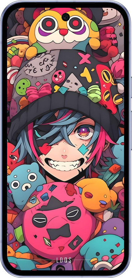 Силиконовый чехол Аниме парень для Google Pixel 9A - 6317u-3899 изображение 