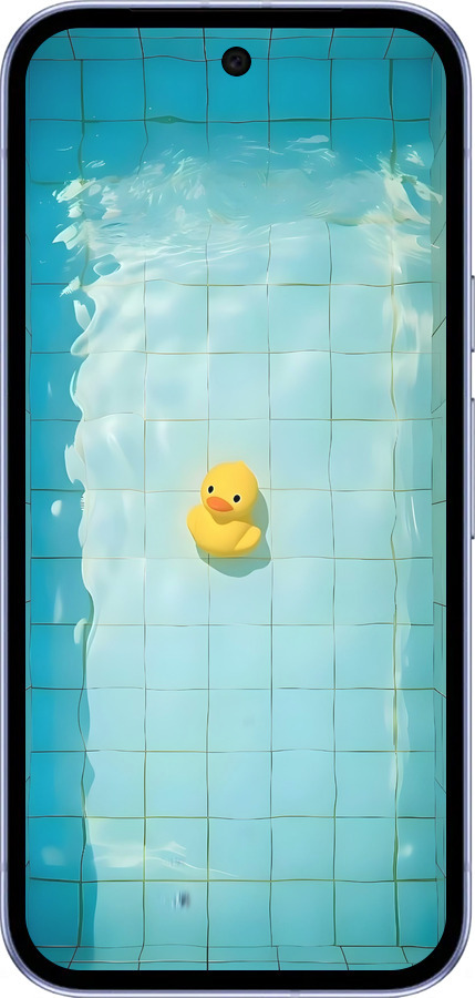 Силиконовый чехол Утенок для Google Pixel 9A - 6323u-3899 изображение 