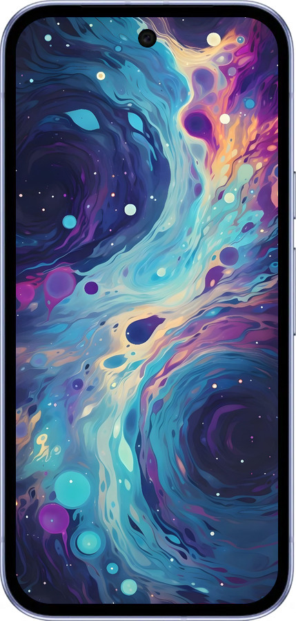 Силиконовый чехол Арт акварель для Google Pixel 9A - 6329u-3899 изображение 