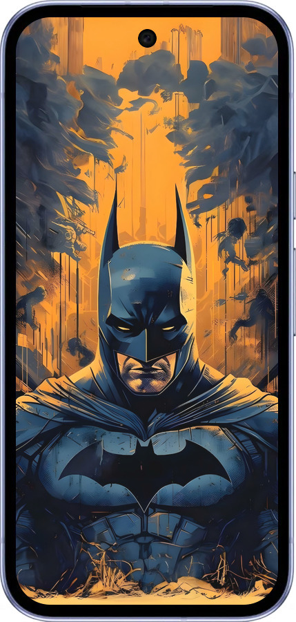 Силиконовый чехол Бэтмен для Google Pixel 9A - 6335u-3899 изображение 