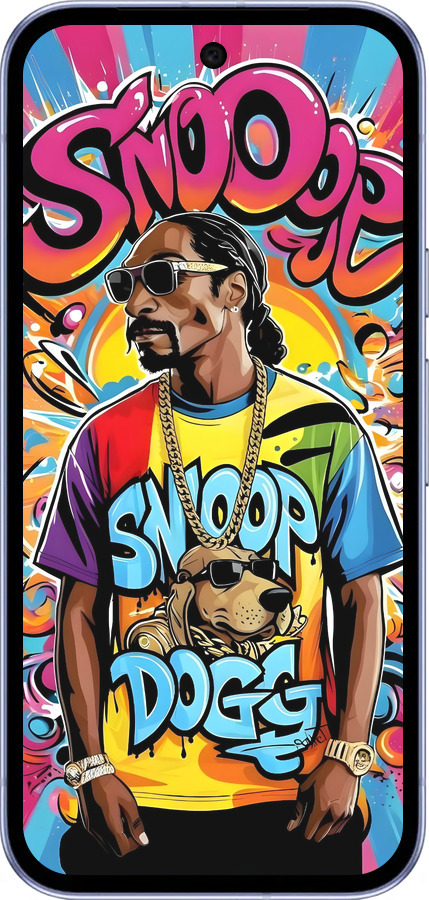 Силиконовый чехол Снуп дог для Google Pixel 9A - 6348u-3899 изображение 