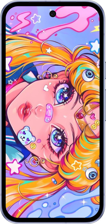 Силиконовый чехол Сейлор Мун 4 для Google Pixel 9A - 6353u-3899 изображение 