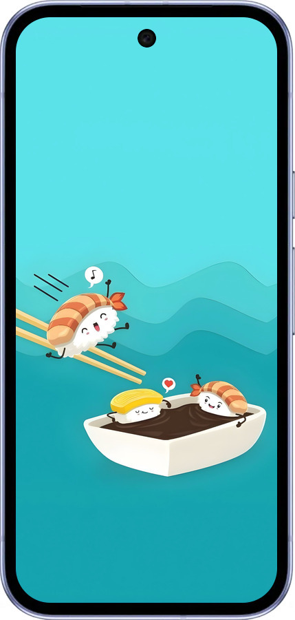 Силиконовый чехол Суши для Google Pixel 9A - 6354u-3899 изображение 