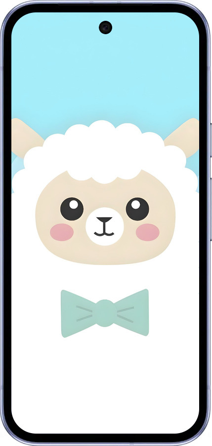 Силиконовый чехол Милый барашек для Google Pixel 9A - 6355u-3899 изображение 