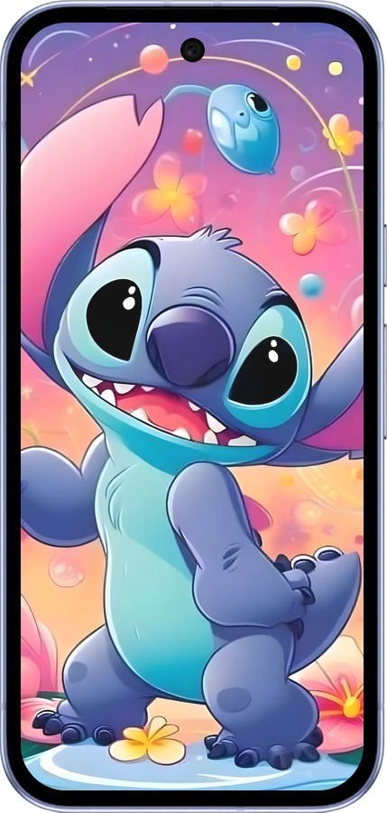 Силиконовый чехол Стич 2 для Google Pixel 9A - 6371u-3899 изображение 