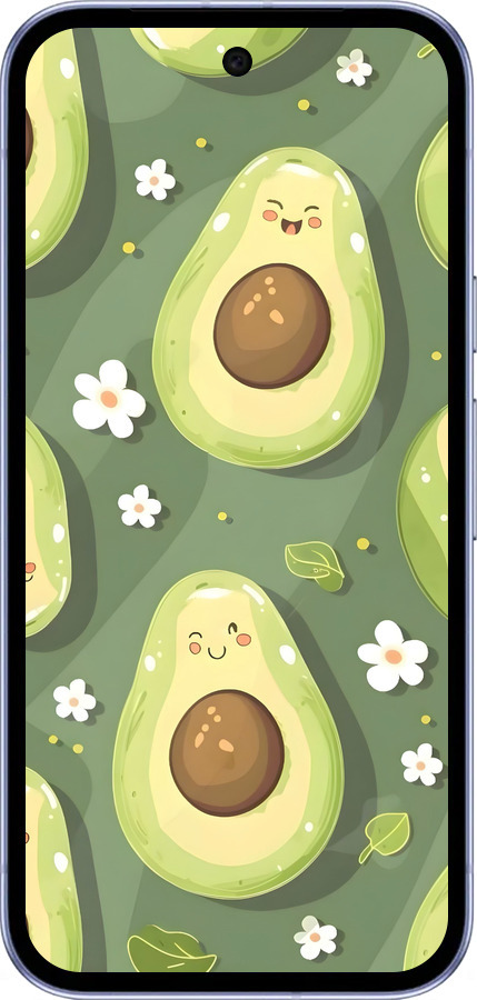 Силиконовый чехол Авокадо для Google Pixel 9A - 6380u-3899 изображение 