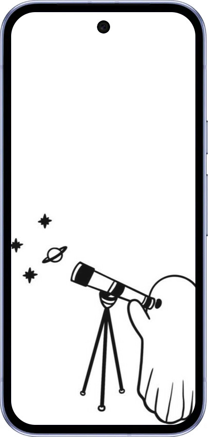 Силиконовый чехол Привидение астроном для Google Pixel 9A - 6444u-3899 изображение 