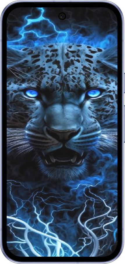 Силиконовый чехол Ледяной леопард для Google Pixel 9A - 6460u-3899 изображение 