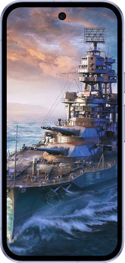 Силиконовый чехол Военный корабль, world of tanks, wargaming для Google Pixel 9A - 6461u-3899 изображение 